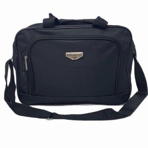 Travelers club Black Small Carry-On Travel Bag